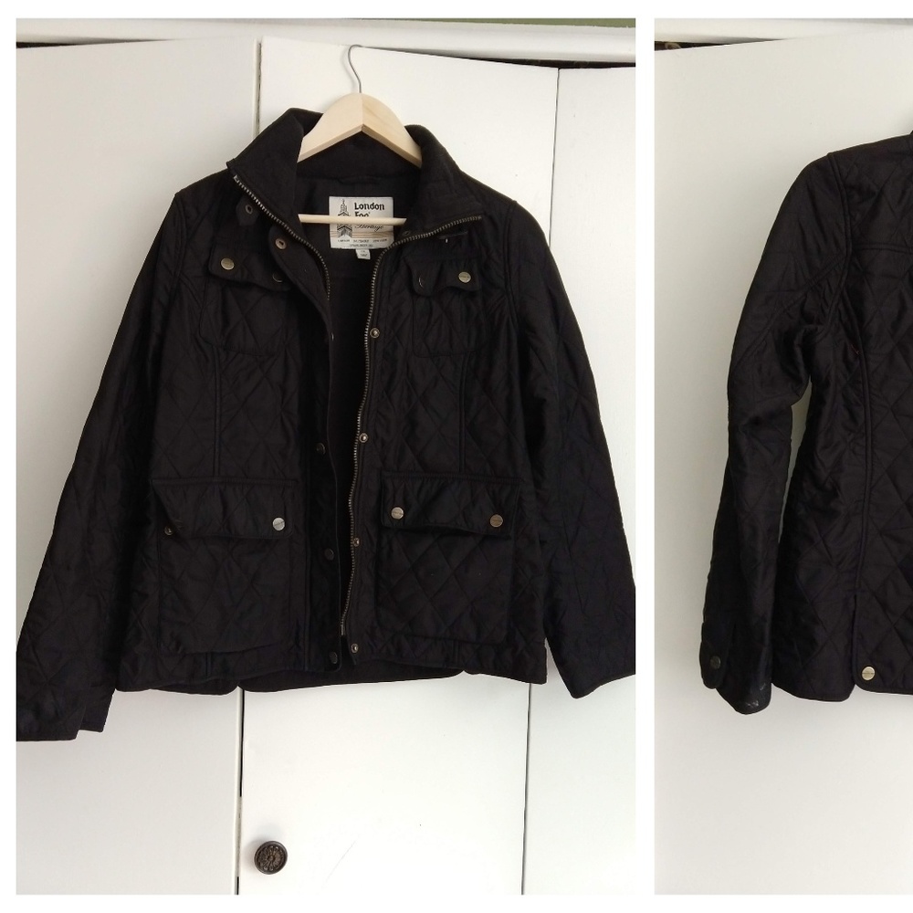 london fog midweight quilted jacket